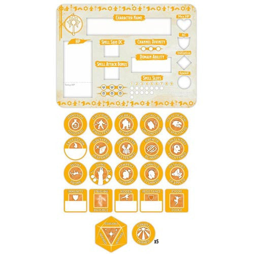D&D Cleric Token Set | Eastridge Sports Cards & Games