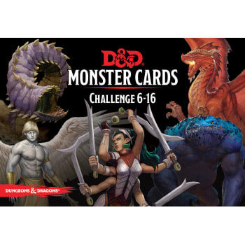 Dungeons & Dragons: Monster Cards Cards - Challenge 6-16 (Fifth Edition) | Eastridge Sports Cards & Games