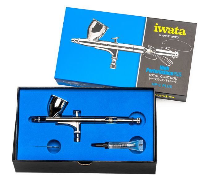 Iwata Revolution HP-C Plus Gravity Feed Dual Action Airbrush | Eastridge Sports Cards & Games