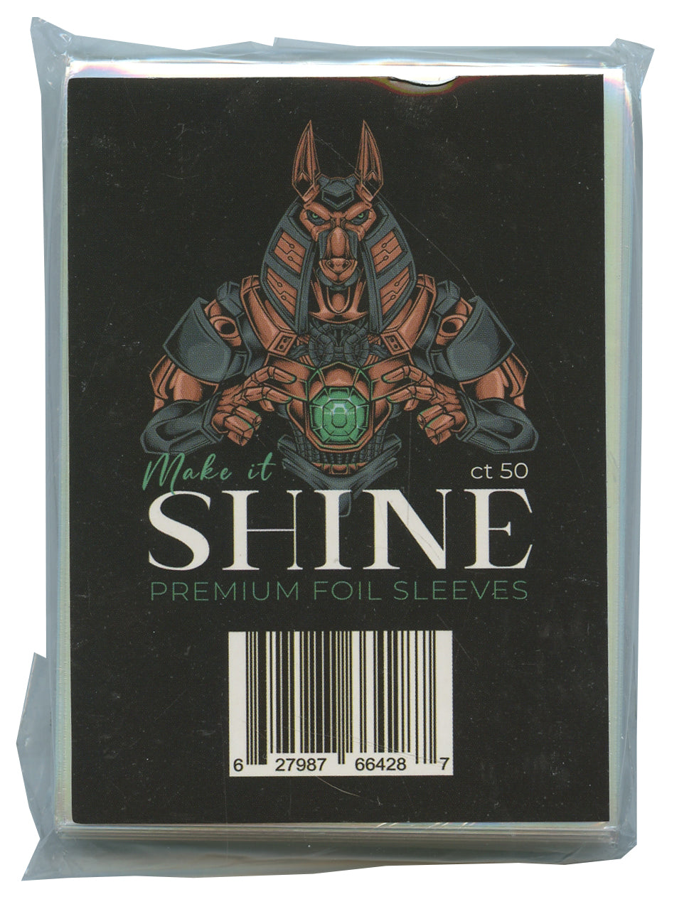 Make It Shine Foil Sleeves 50ct | Eastridge Sports Cards & Games