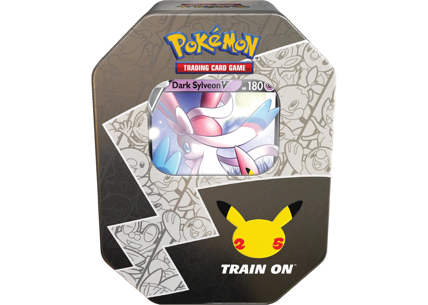 25th Anniversary Tin - Dark Sylveon V | Eastridge Sports Cards & Games