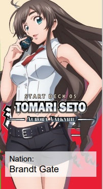 Start Deck 05 - Tomari Seto Aurora Valkyrie | Eastridge Sports Cards & Games