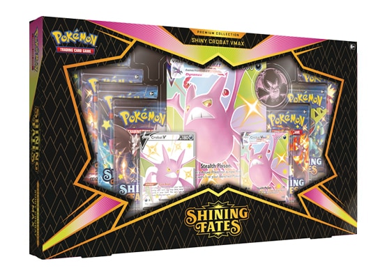 Shining Fates Shiny Crobat V Max  Premium Collection Box | Eastridge Sports Cards & Games