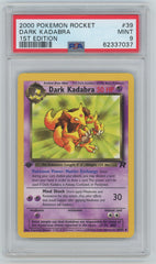 2000 Pokemon Rocket 1st Edition #39 Dark Kadabra PSA 9 | Eastridge Sports Cards & Games