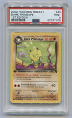2000 Pokemon Rocket 1st Edition #43 Dark Primeape PSA 9 | Eastridge Sports Cards & Games