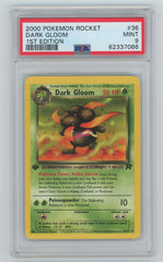 2000 Pokemon Rocket 1st Edition #36 Dark Gloom PSA 9 | Eastridge Sports Cards & Games