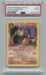 2000 Pokemon Rocket 1st Edition #21 Dark Charizard (Non Holo) PSA 9 | Eastridge Sports Cards & Games