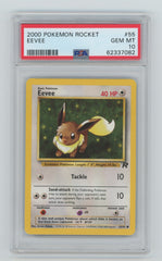 2000 Pokemon Rocket #55 Eevee PSA 10 | Eastridge Sports Cards & Games