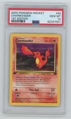 2000 Pokemon Rocket 1st Edition #50 Charmander PSA 10 | Eastridge Sports Cards & Games