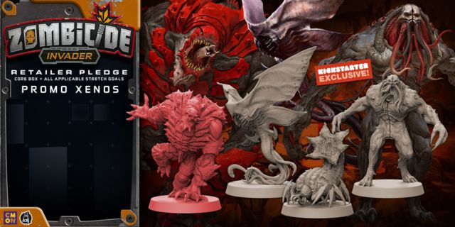 Zombicide: Invader Promo Xenos (Kickstarter Exclusive) | Eastridge Sports Cards & Games