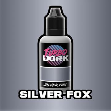 TURBO DORK SILVER FOX METALLIC ACRYLIC PAINT (20ml) | Eastridge Sports Cards & Games