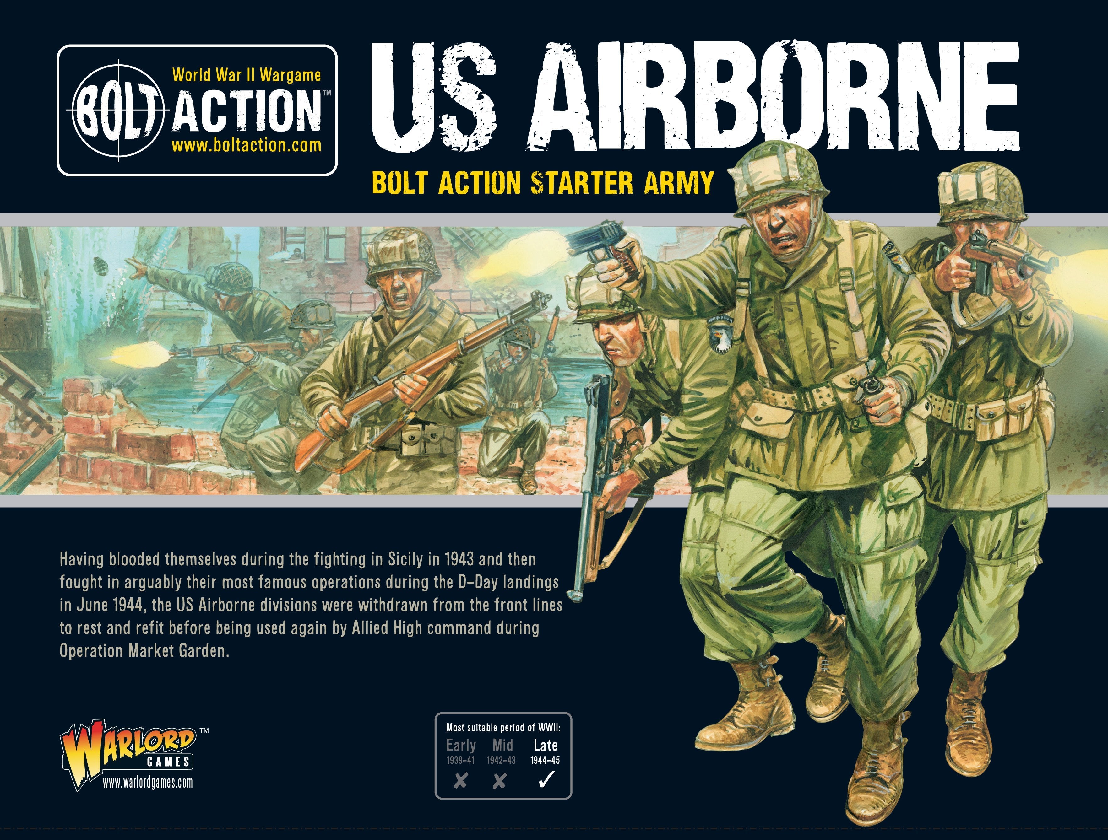 Bolt Action: US Airborne Starter Army | Eastridge Sports Cards & Games