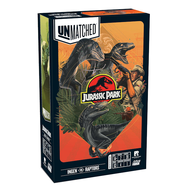 Unmatched: Jurassic Park - Ingen vs. Raptors | Eastridge Sports Cards & Games