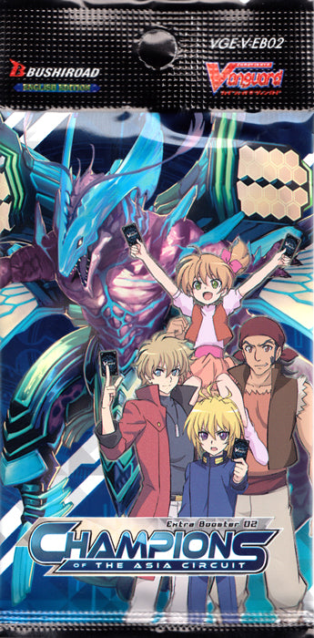 Cardfight!! Vanguard V Extra Booster 02 - Champions of the Asia Circuit Booster Pack | Eastridge Sports Cards & Games