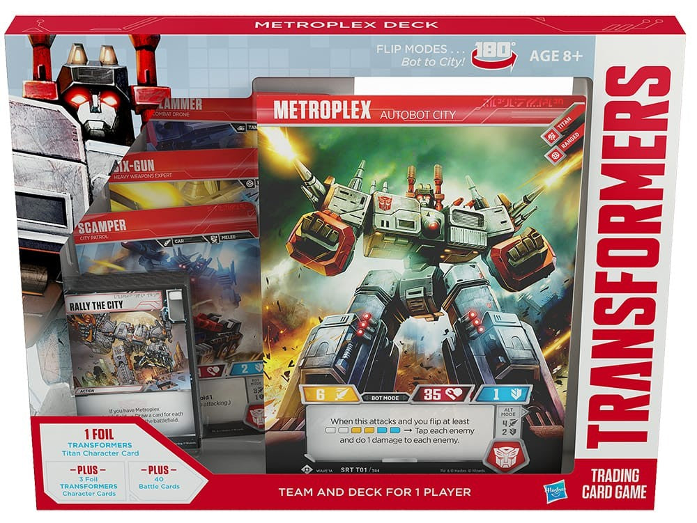 Transformers TCG: Season 1 - Metroplex Deck | Eastridge Sports Cards & Games