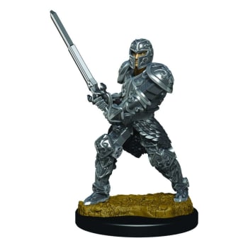 D&D Icons Premium Miniatures: Human Fighter (Male) | Eastridge Sports Cards & Games