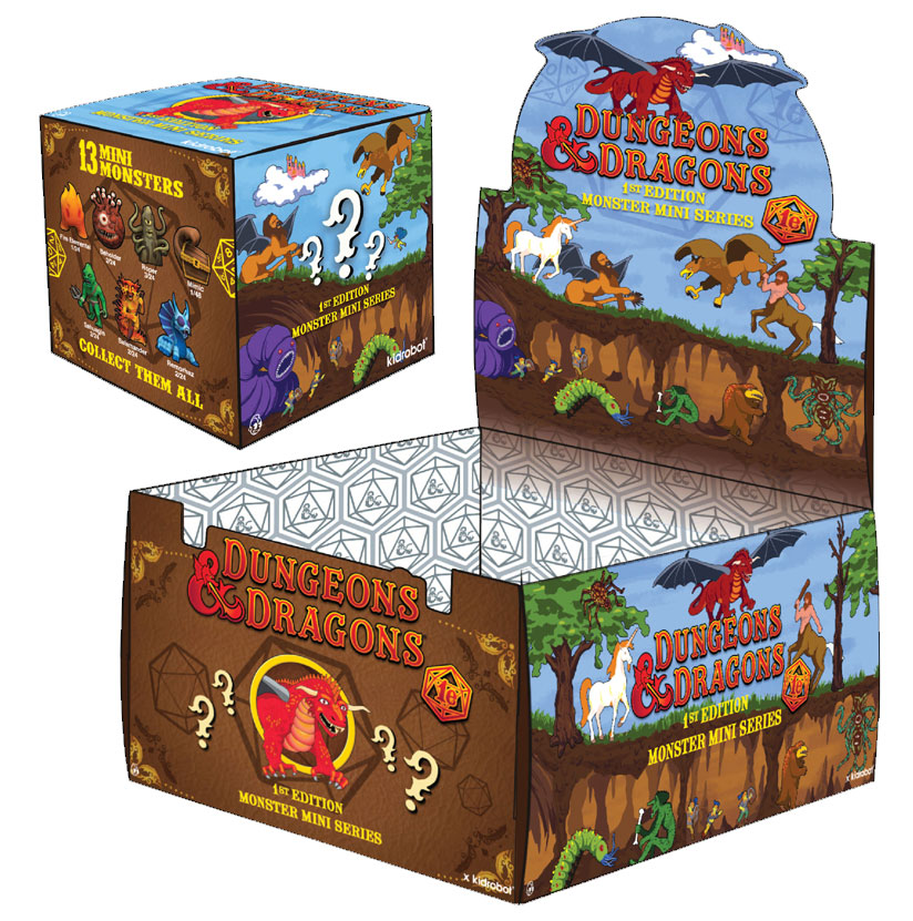 Dungeons & Dragons 1st Edition Monster Mini Series Blind Box | Eastridge Sports Cards & Games