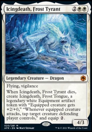 Icingdeath, Frost Tyrant (Promo Pack) [Dungeons & Dragons: Adventures in the Forgotten Realms Promos] | Eastridge Sports Cards & Games