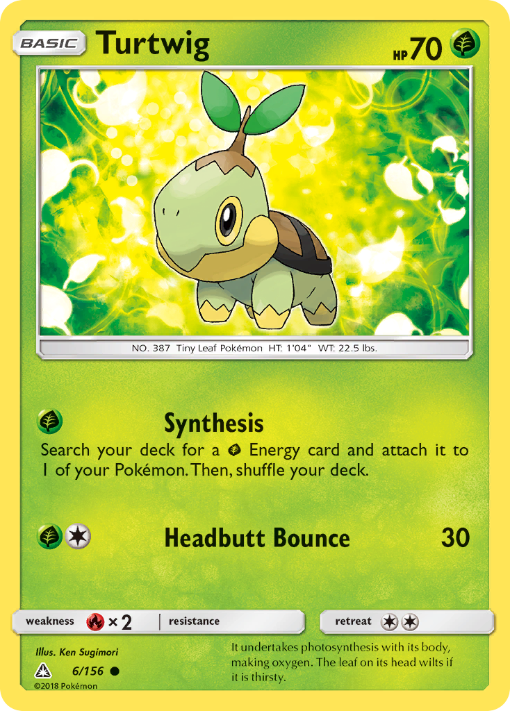 Turtwig (6/156) [Sun & Moon: Ultra Prism] | Eastridge Sports Cards & Games