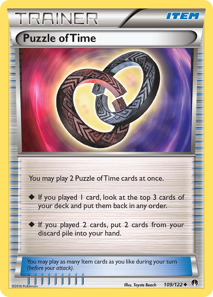 Puzzle of Time (109/122) [XY: BREAKpoint] | Eastridge Sports Cards & Games