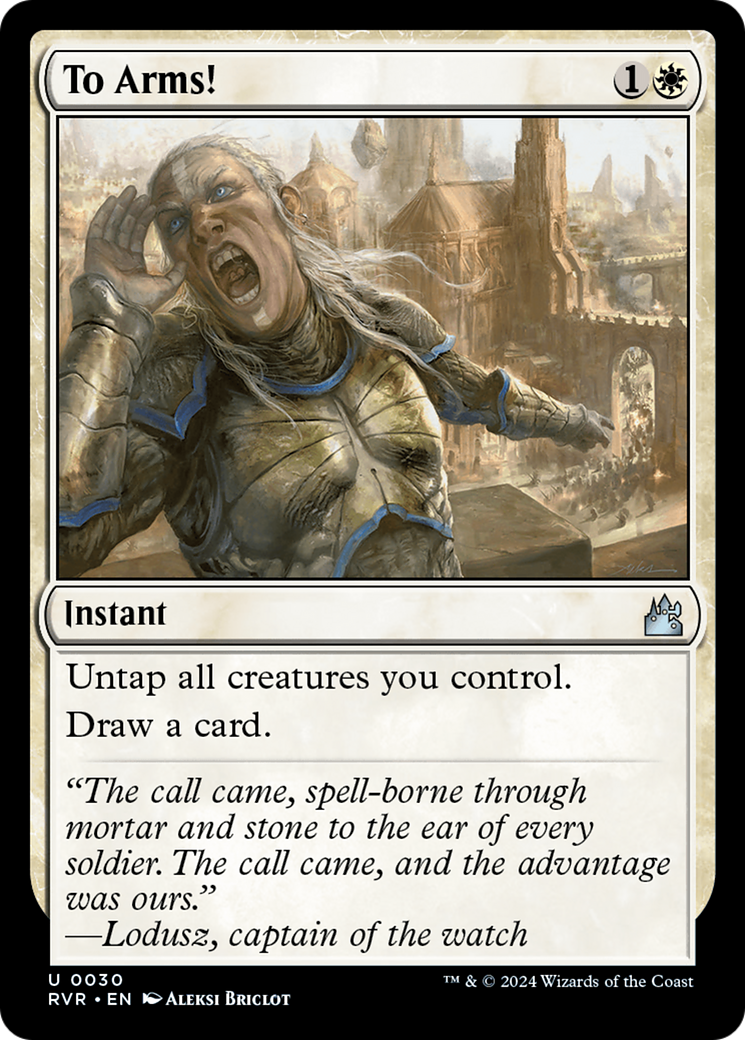 To Arms! [Ravnica Remastered] | Eastridge Sports Cards & Games