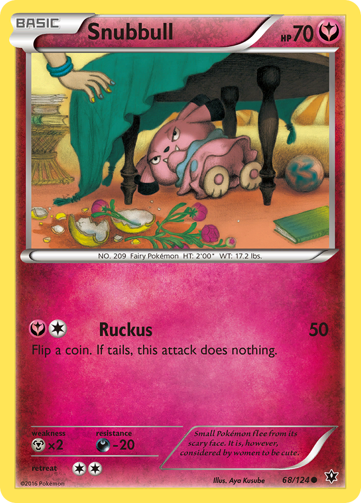 Snubbull (68/124) [XY: Fates Collide] | Eastridge Sports Cards & Games