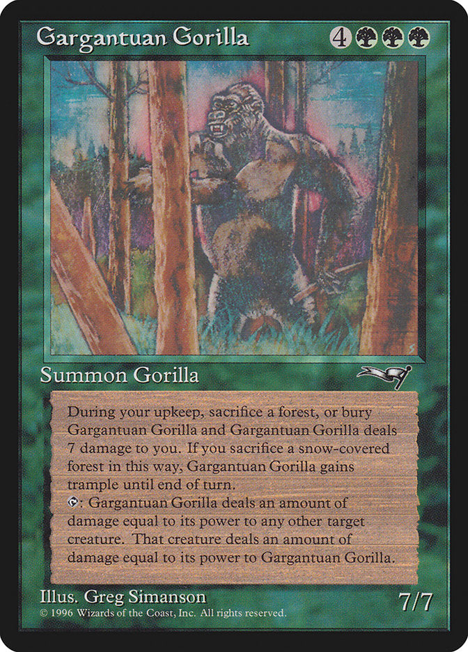 Gargantuan Gorilla [Alliances] | Eastridge Sports Cards & Games