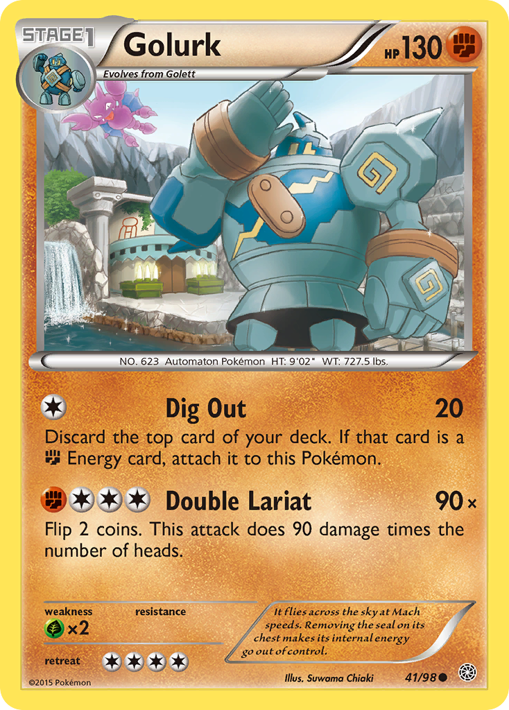 Golurk (41/98) [XY: Ancient Origins] | Eastridge Sports Cards & Games