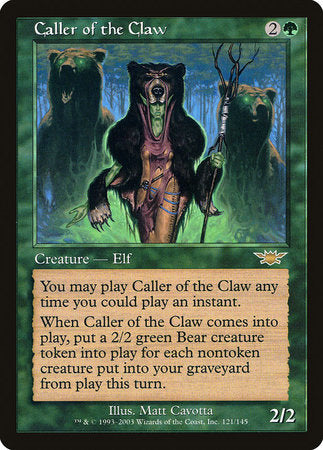 Caller of the Claw [Legions] | Eastridge Sports Cards & Games