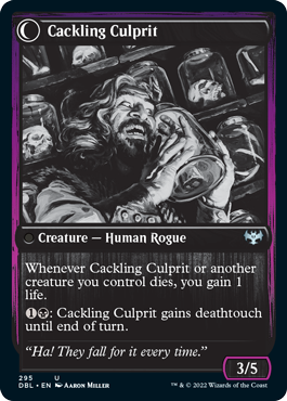 Panicked Bystander // Cackling Culprit [Innistrad: Double Feature] | Eastridge Sports Cards & Games