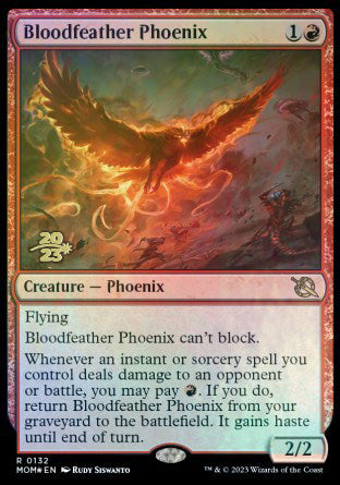Bloodfeather Phoenix [March of the Machine Prerelease Promos] | Eastridge Sports Cards & Games