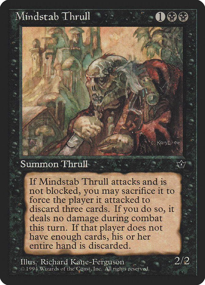 Mindstab Thrull (Richard Kane Ferguson) [Fallen Empires] | Eastridge Sports Cards & Games