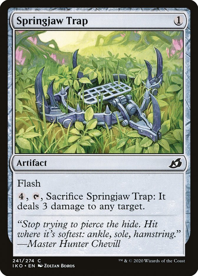 Springjaw Trap [Ikoria: Lair of Behemoths] | Eastridge Sports Cards & Games