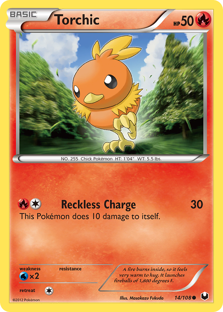 Torchic (14/108) [Black & White: Dark Explorers] | Eastridge Sports Cards & Games