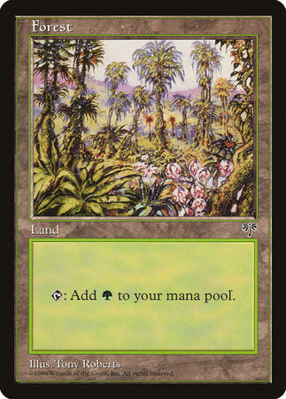 Forest (Pink Flowers Right) [Mirage] | Eastridge Sports Cards & Games