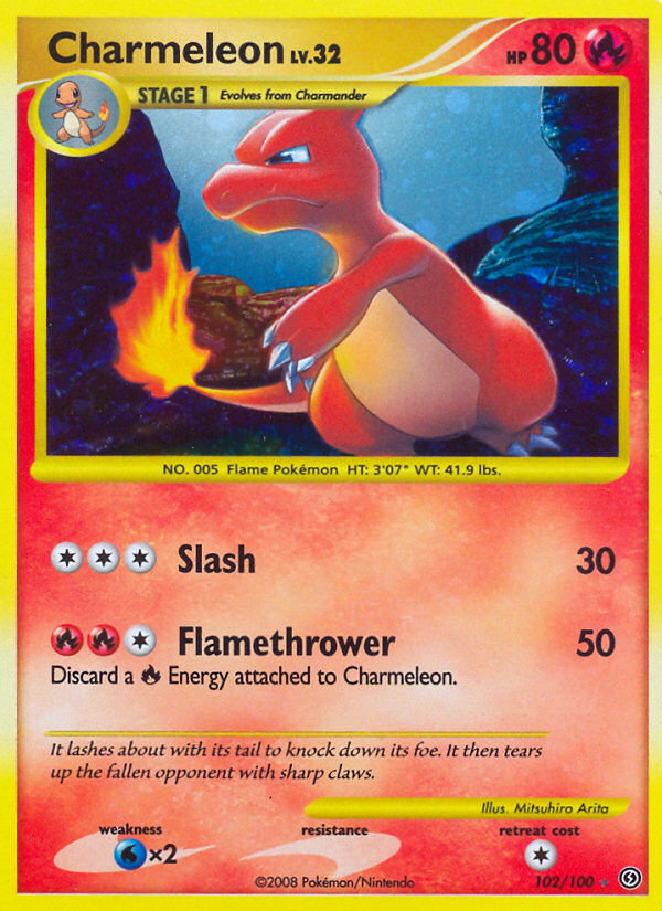 Charmeleon (102/100) [Diamond & Pearl: Stormfront] | Eastridge Sports Cards & Games