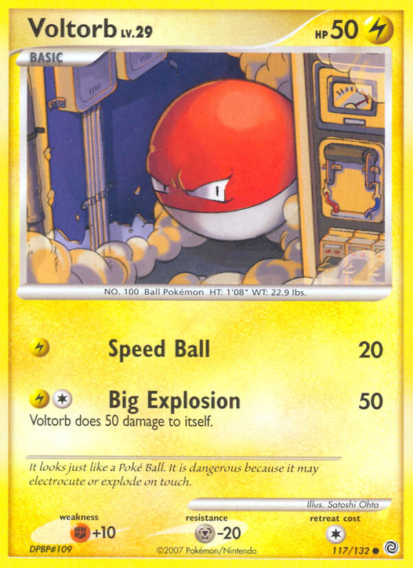 Voltorb (117/132) [Diamond & Pearl: Secret Wonders] | Eastridge Sports Cards & Games