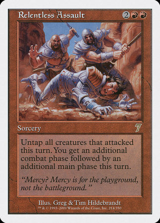 Relentless Assault [Seventh Edition] | Eastridge Sports Cards & Games