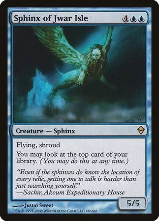 Sphinx of Jwar Isle [Zendikar] | Eastridge Sports Cards & Games