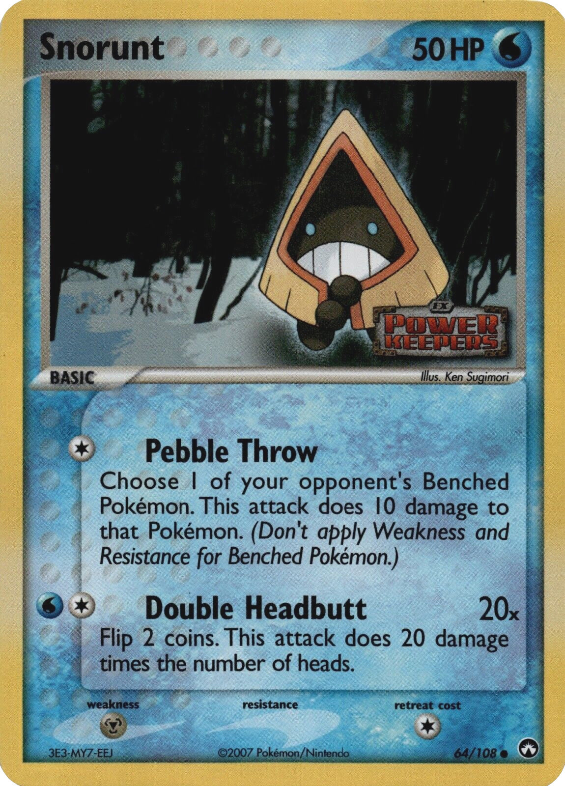 Snorunt (64/108) (Stamped) [EX: Power Keepers] | Eastridge Sports Cards & Games