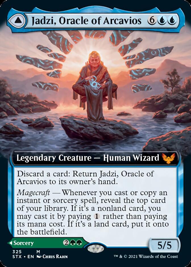 Jadzi, Oracle of Arcavios // Journey to the Oracle (Extended) [Strixhaven: School of Mages] | Eastridge Sports Cards & Games