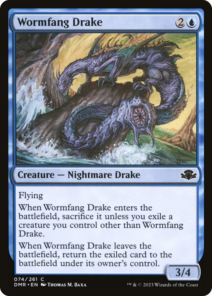 Wormfang Drake [Dominaria Remastered] | Eastridge Sports Cards & Games