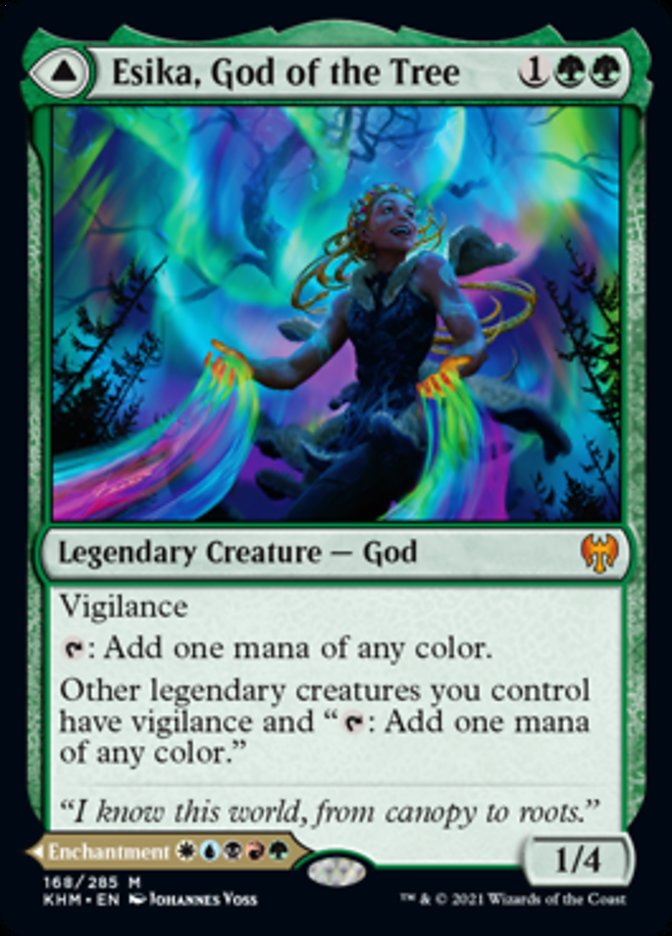 Esika, God of the Tree // The Prismatic Bridge [Kaldheim] | Eastridge Sports Cards & Games