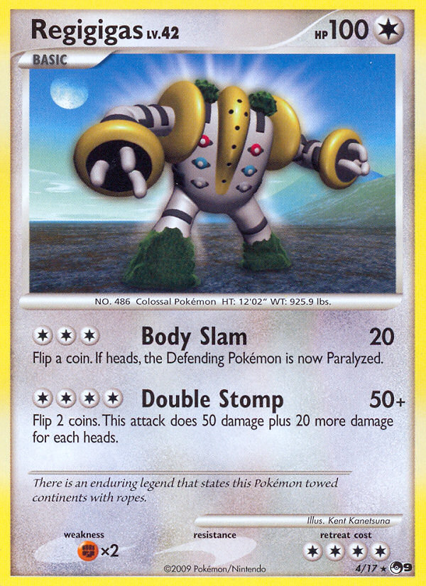 Regigigas (4/17) [POP Series 9] | Eastridge Sports Cards & Games
