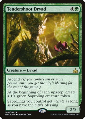 Tendershoot Dryad [Rivals of Ixalan] | Eastridge Sports Cards & Games
