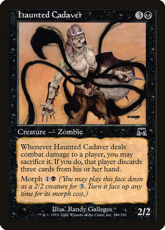 Haunted Cadaver [Onslaught] | Eastridge Sports Cards & Games