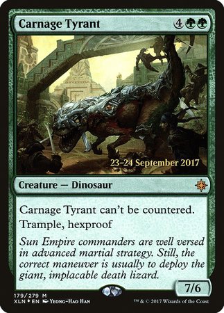 Carnage Tyrant [Ixalan Promos] | Eastridge Sports Cards & Games