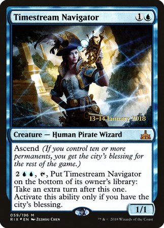 Timestream Navigator [Rivals of Ixalan Promos] | Eastridge Sports Cards & Games