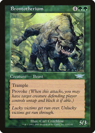 Brontotherium [Legions] | Eastridge Sports Cards & Games