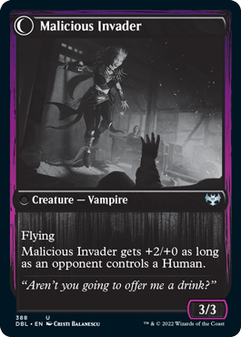 Innocent Traveler // Malicious Invader [Innistrad: Double Feature] | Eastridge Sports Cards & Games